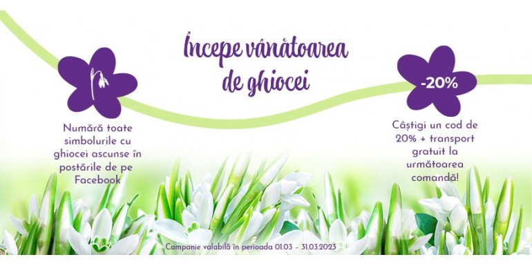 Campanie “Vanatoarea de ghiocei” – Regulament de organizare –