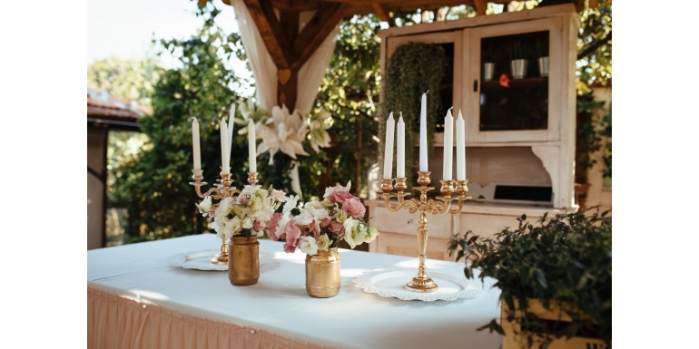 Top 4 decoratiuni potrivite pentru un banchet