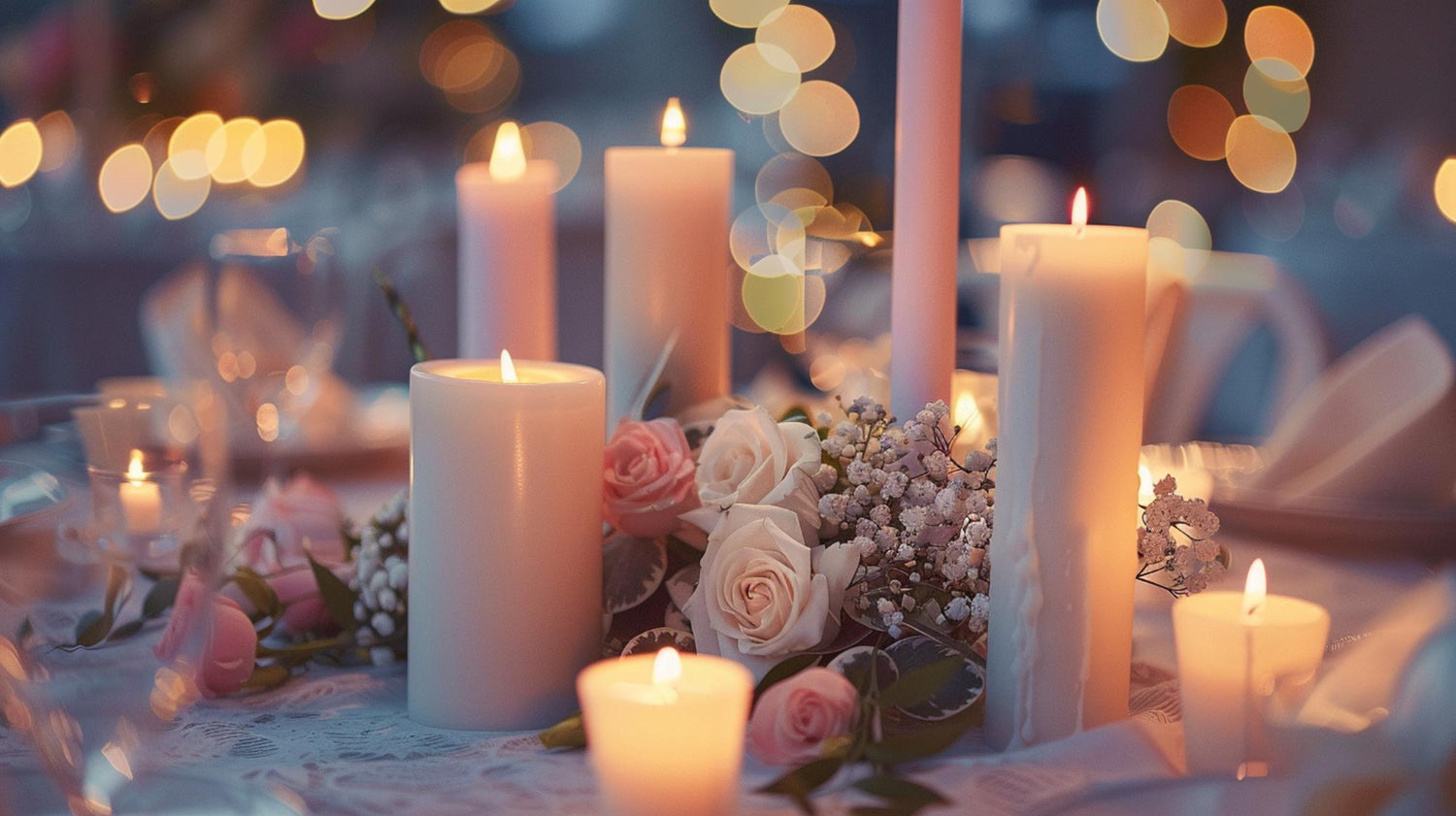 Completeaza magia zilei tale speciale cu lumanari de nunta de la FigoDecor 