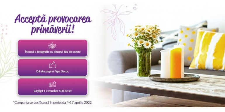 Campanie “Acceptă provocarea primăverii!” – Regulament de organizare –