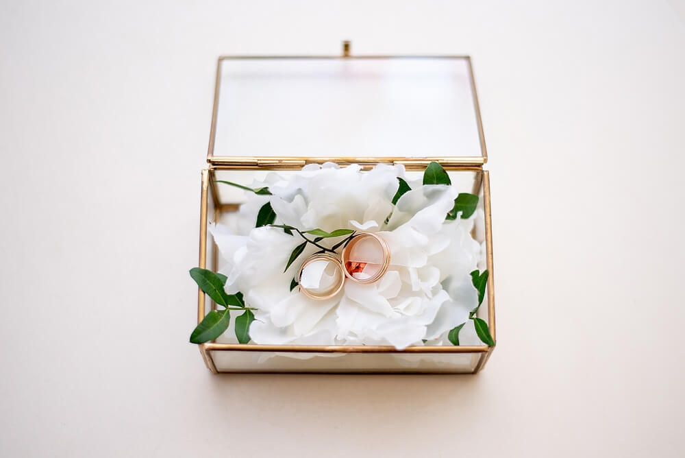 <strong>Concepe propria cutie verighete handmade cu materiale de la Figo Decor</strong> 