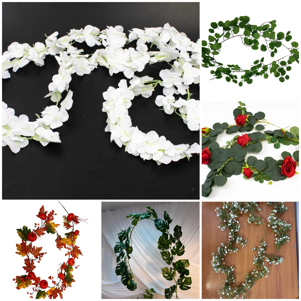 Ghirlandă flori artificiale