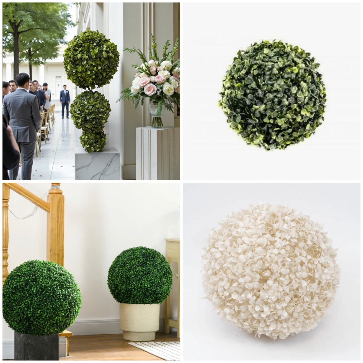 Sfere decorative artificiale