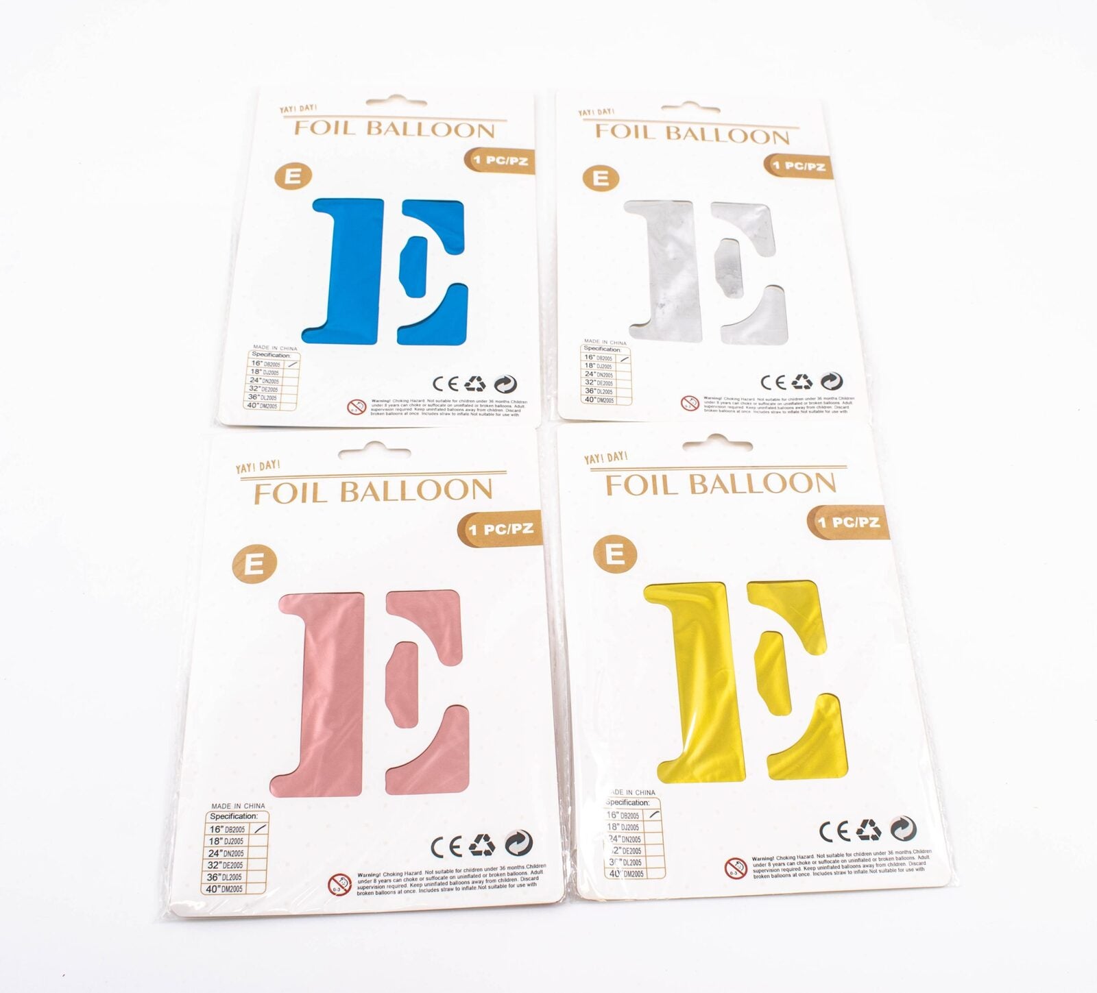 balon-folie-litera-e-40cm