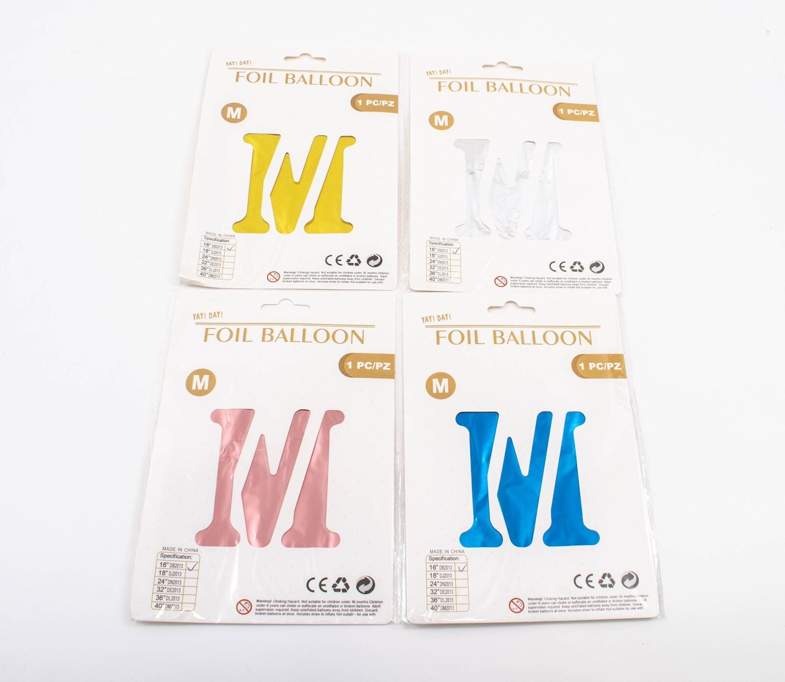 balon-folie-litera-m-40cm