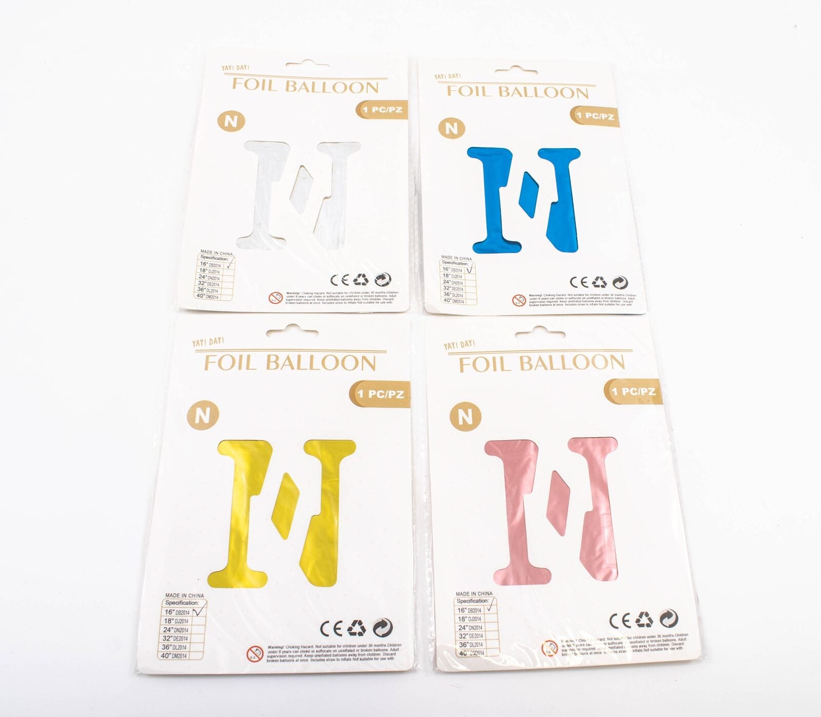 balon-folie-litera-n-40cm