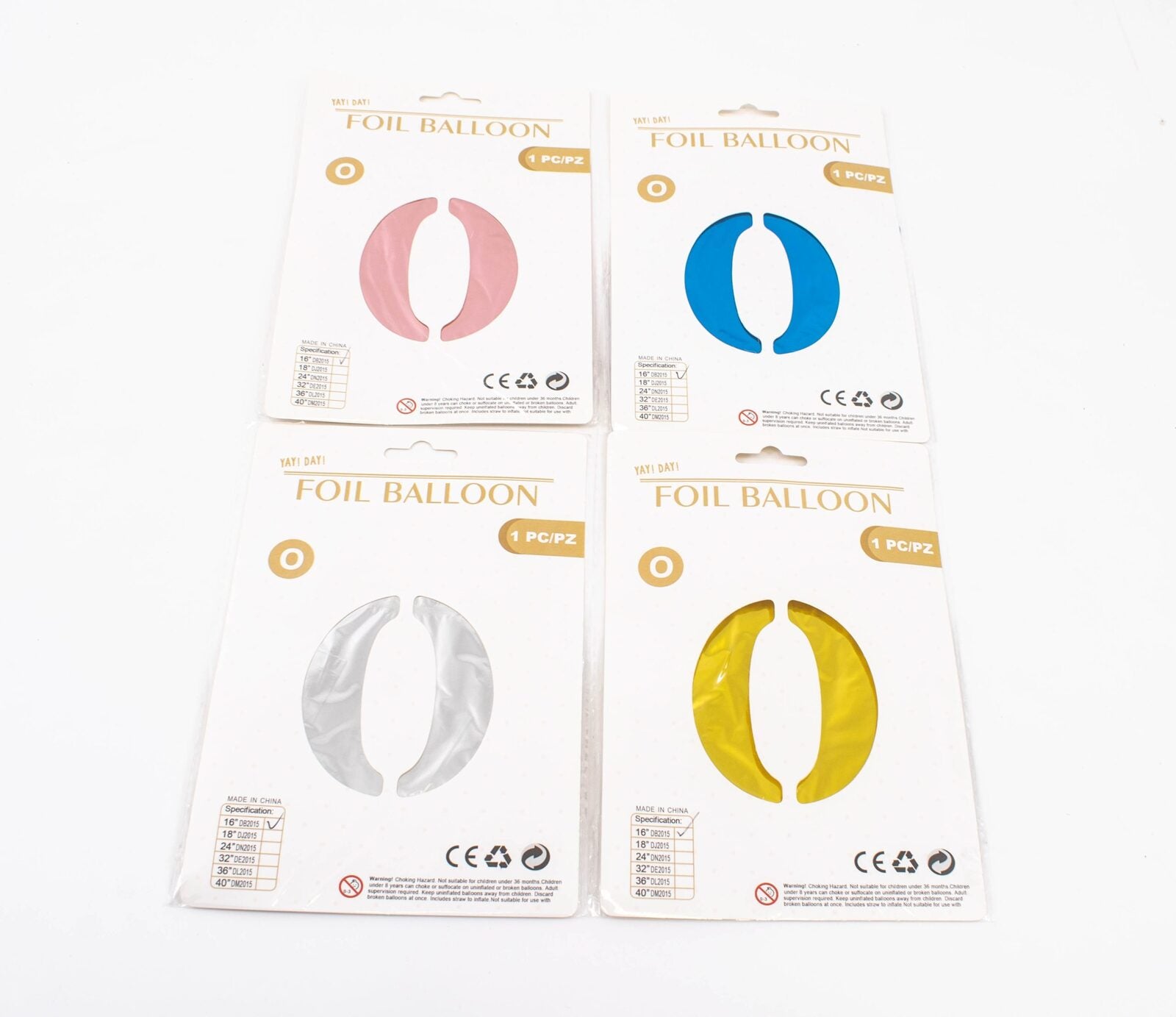 balon-folie-litera-o-40cm