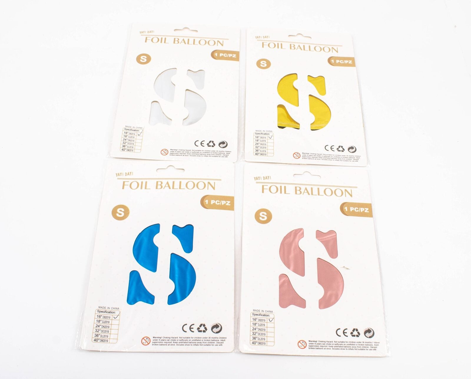 balon-folie-litera-s-40cm