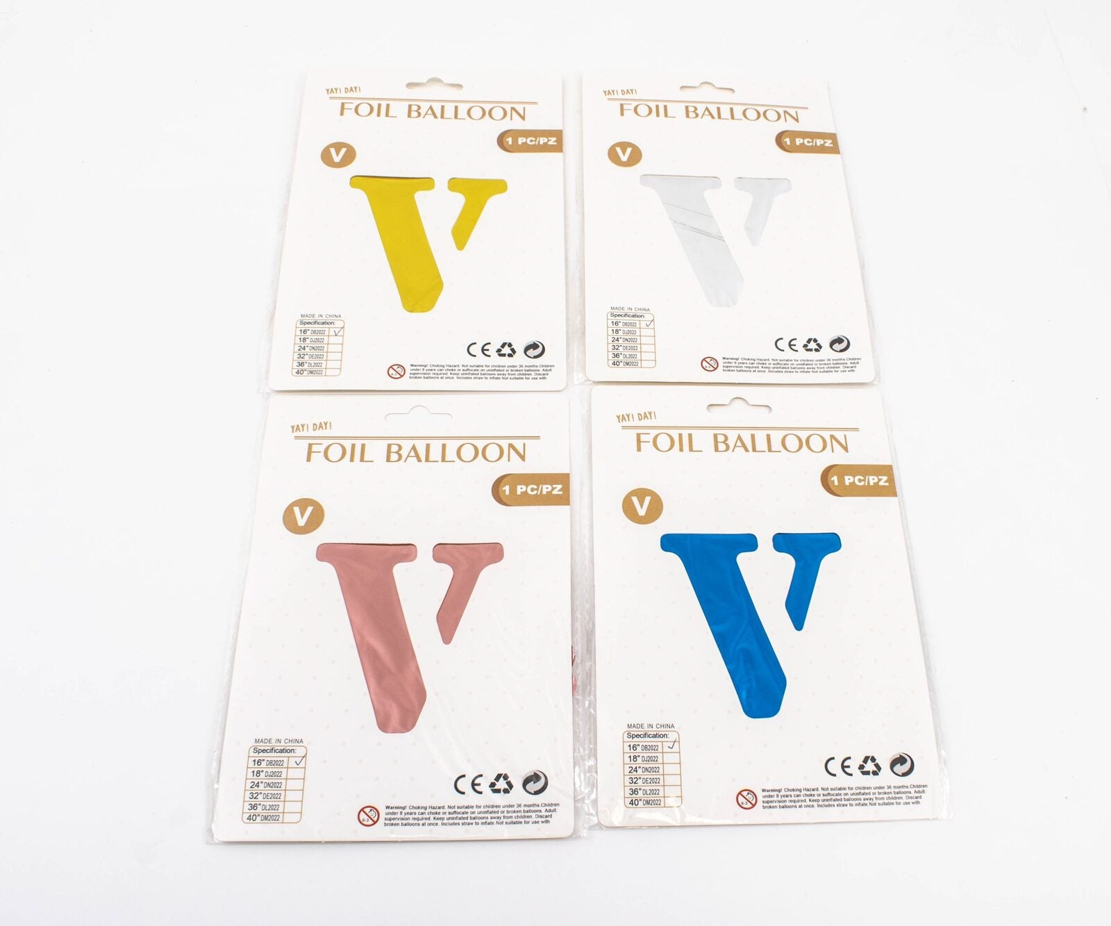 balon-folie-litera-v-40cm