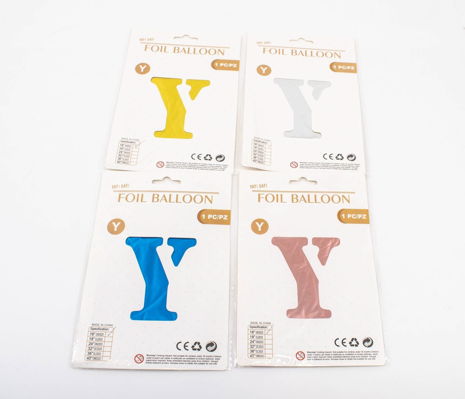 balon-folie-litera-y-40cm