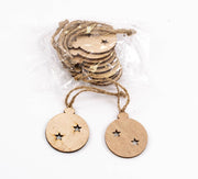 ornament-lemn-glob-perforat-natur-10set