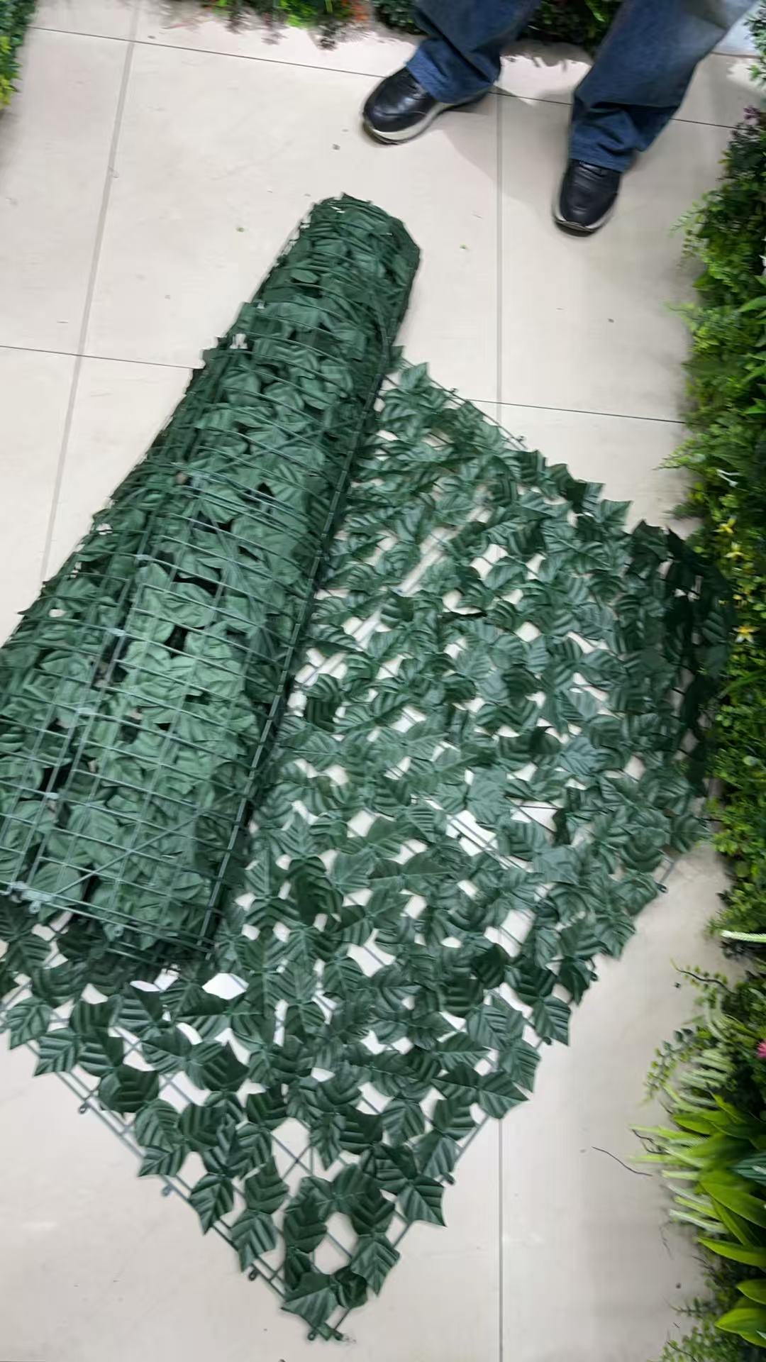 Panou Frunze Iedera artificiale Plasa 3x1m