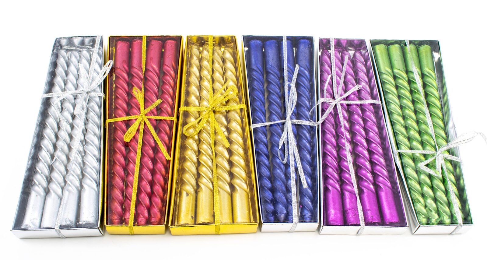 lumanari-spirala-metalizate-4set-25cm