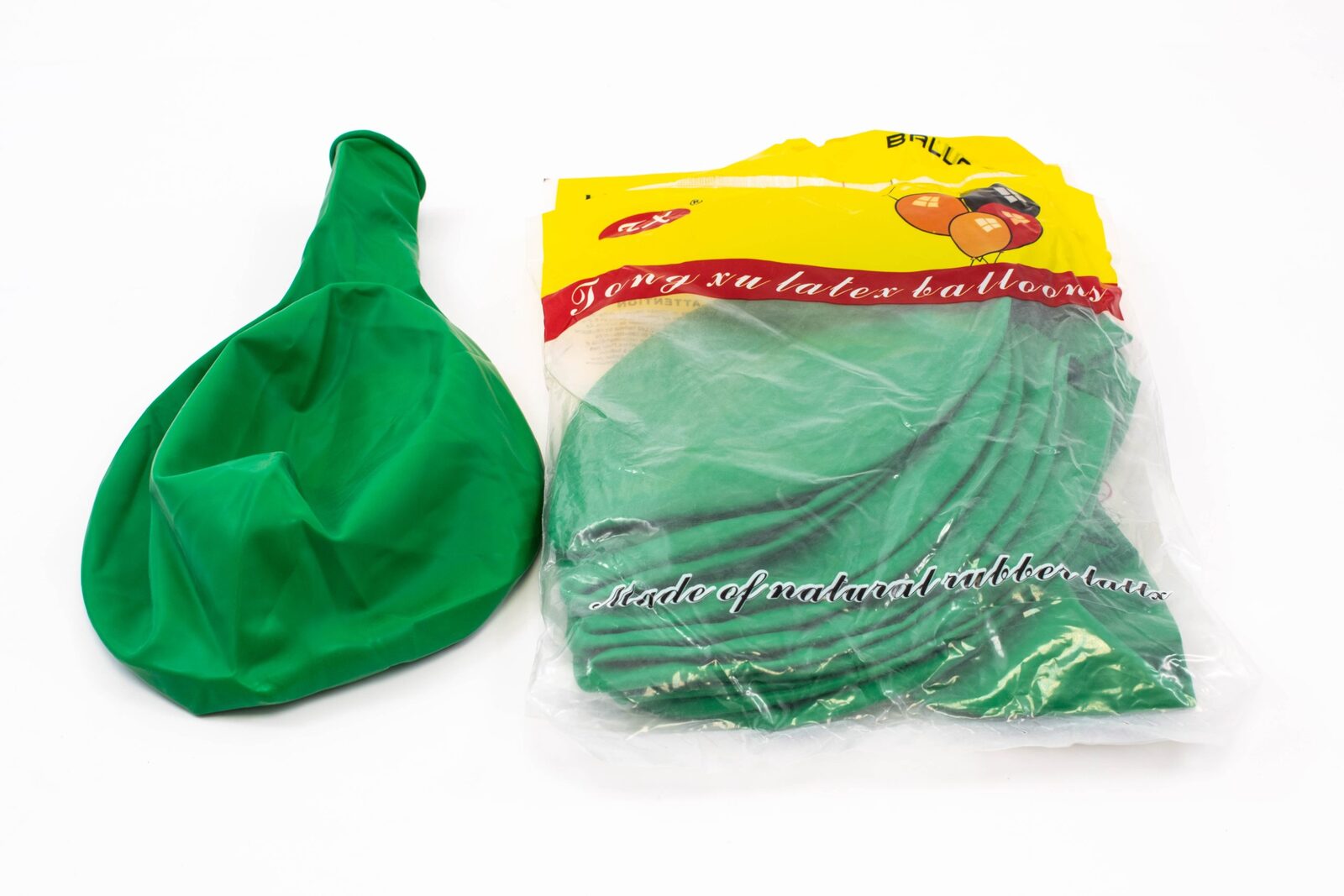 baloane-jumbo-10set-90cm-verde-brad