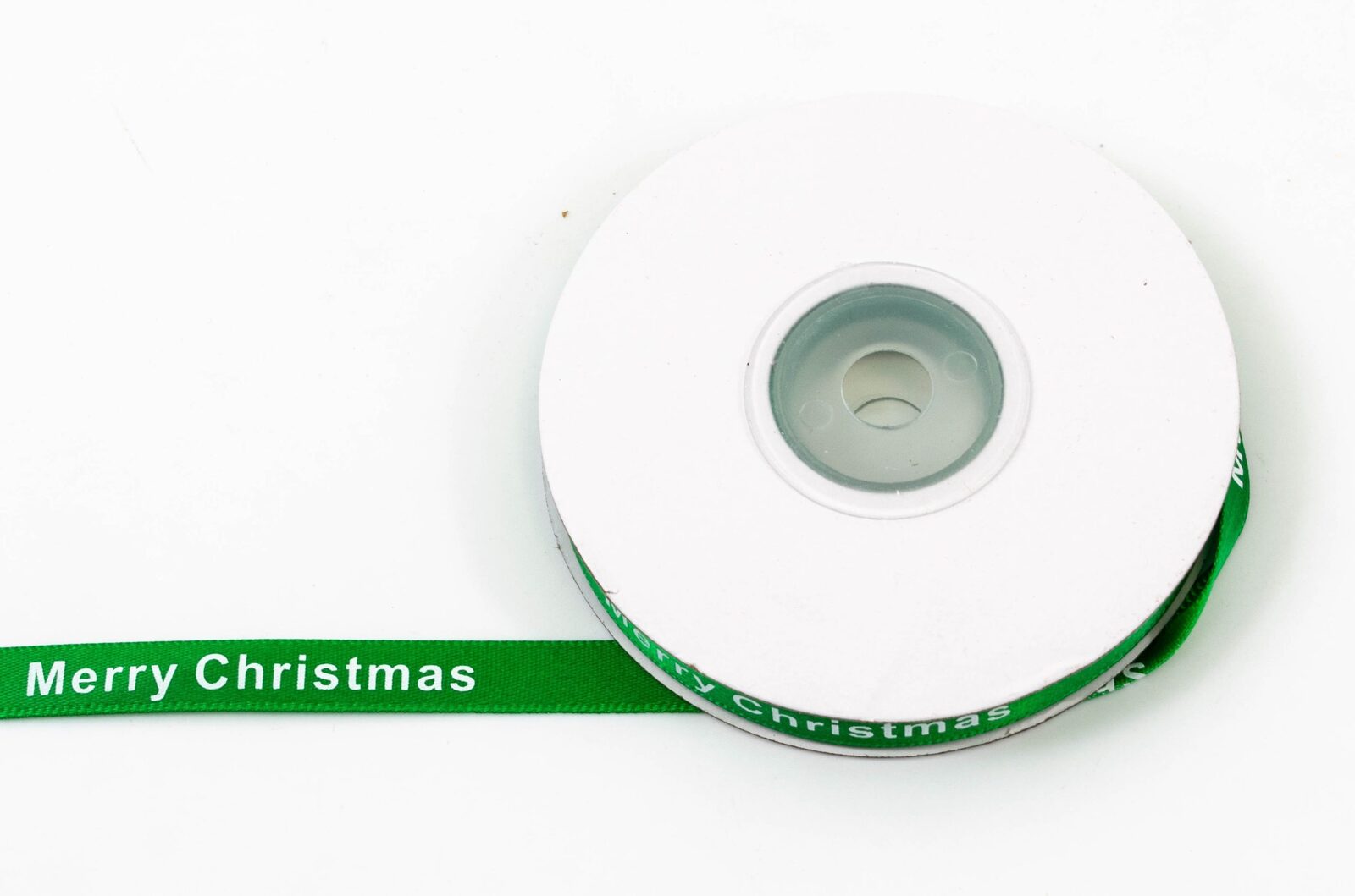 panglica-satin-1cm-merry-christmas-verde