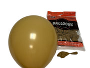 baloane-100set-12-kaki-auriu-mat