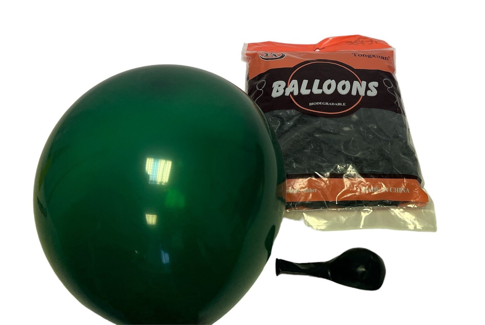 baloane-100set-12-verde-brad-inchis-mat