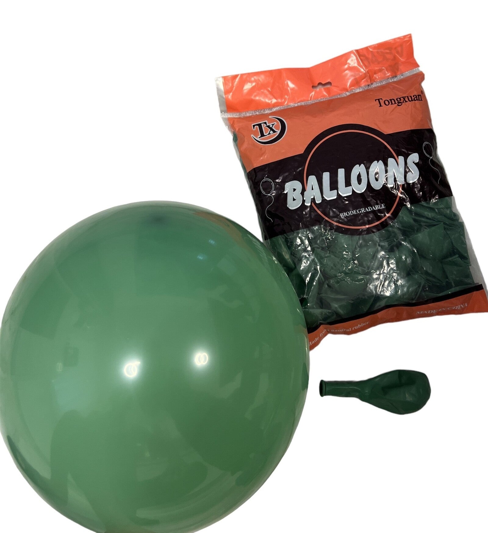 baloane-100set-12-verde-mat