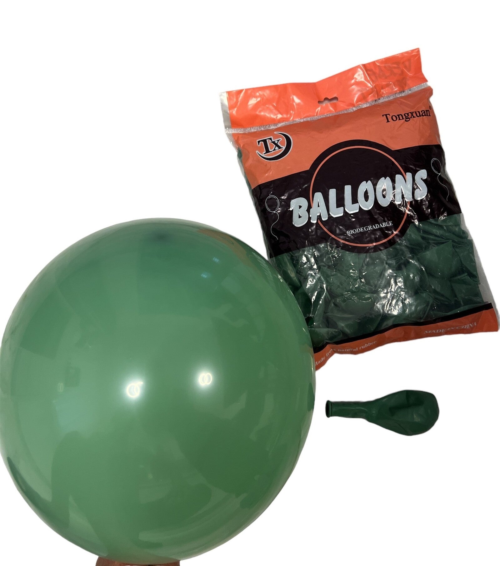 baloane-100set-12-verde-mat
