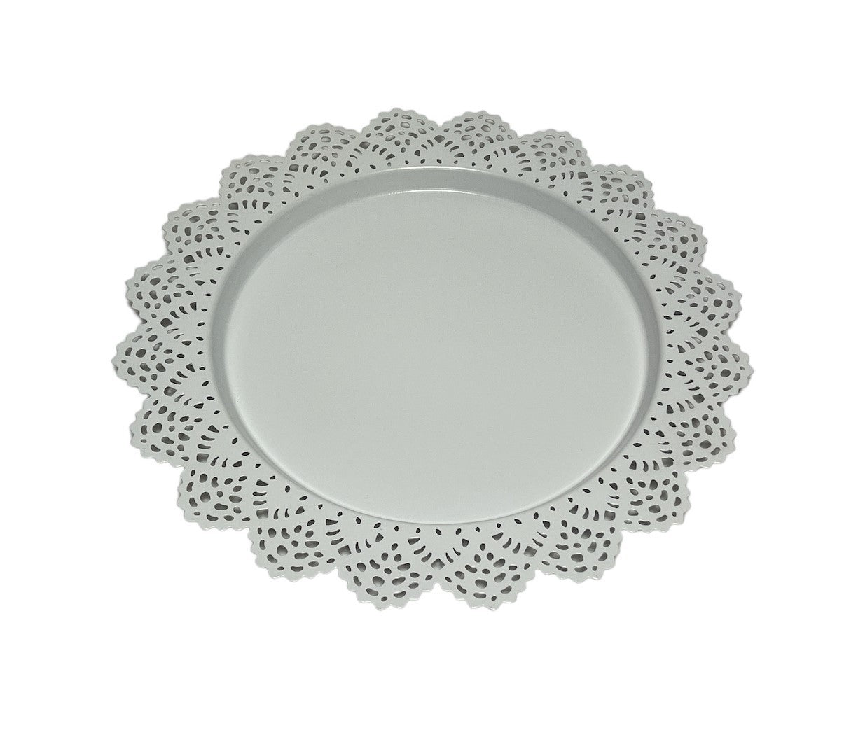 platou-prajituri-metal-alb-38cm