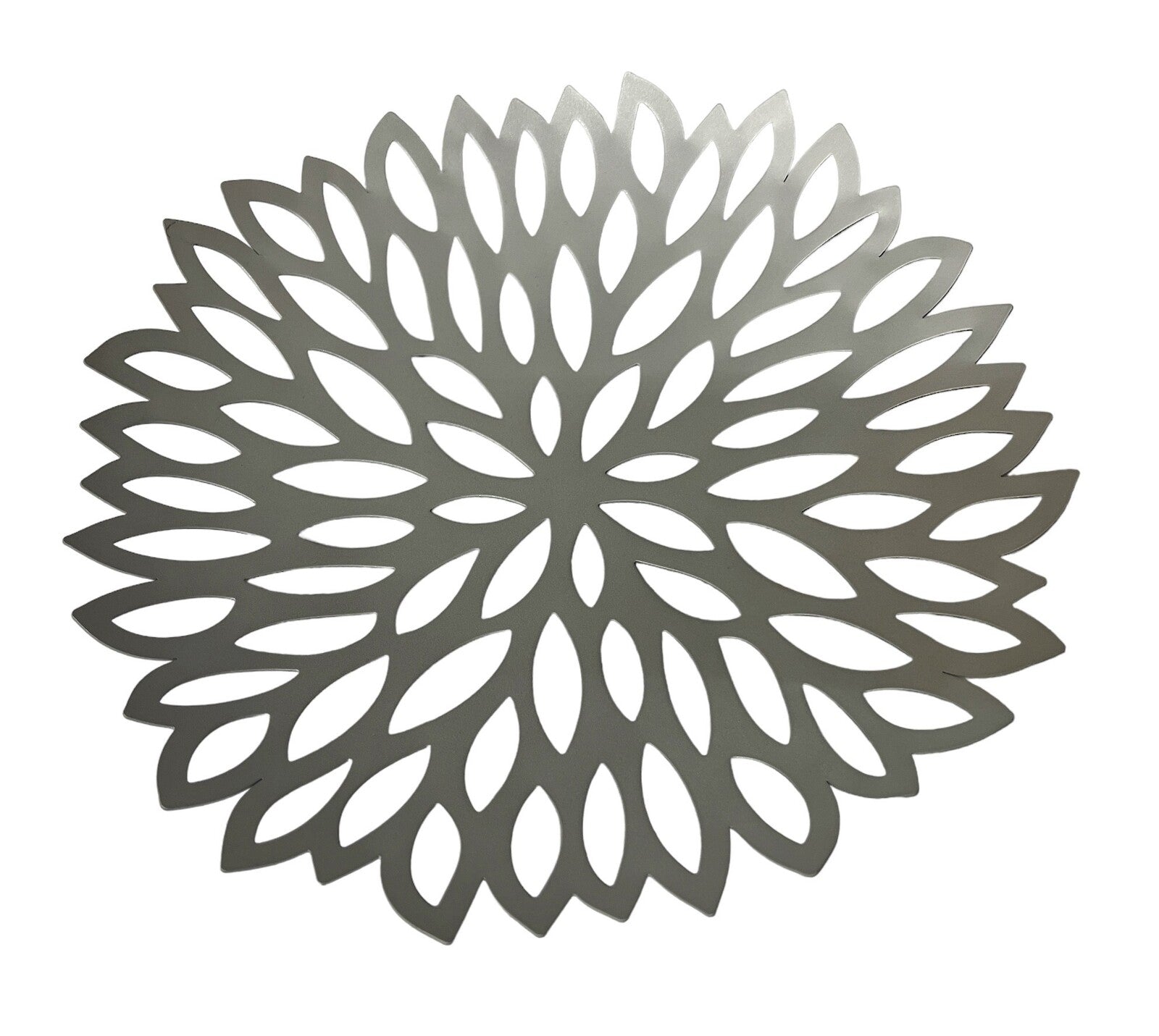 platou-metal-decorativ-frunze-gri