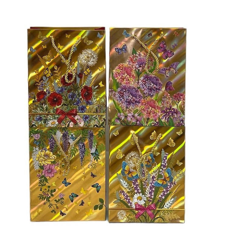 pungi-cadou-vertical-galben-auriu-cu-flori-26x32x10-12set