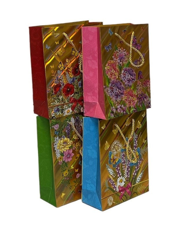 pungi-cadou-vertical-galben-auriu-cu-flori-26x32x10-12set