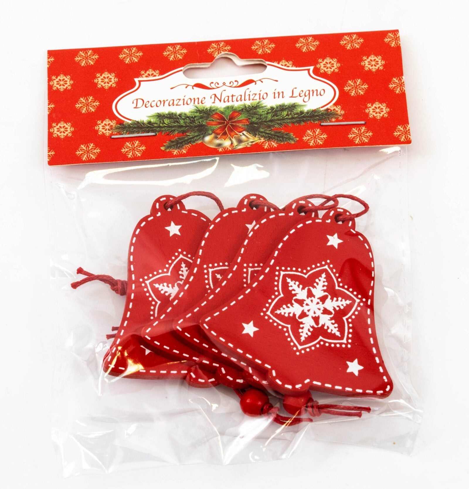 ornament-lemn-4set-clopotel-rosu