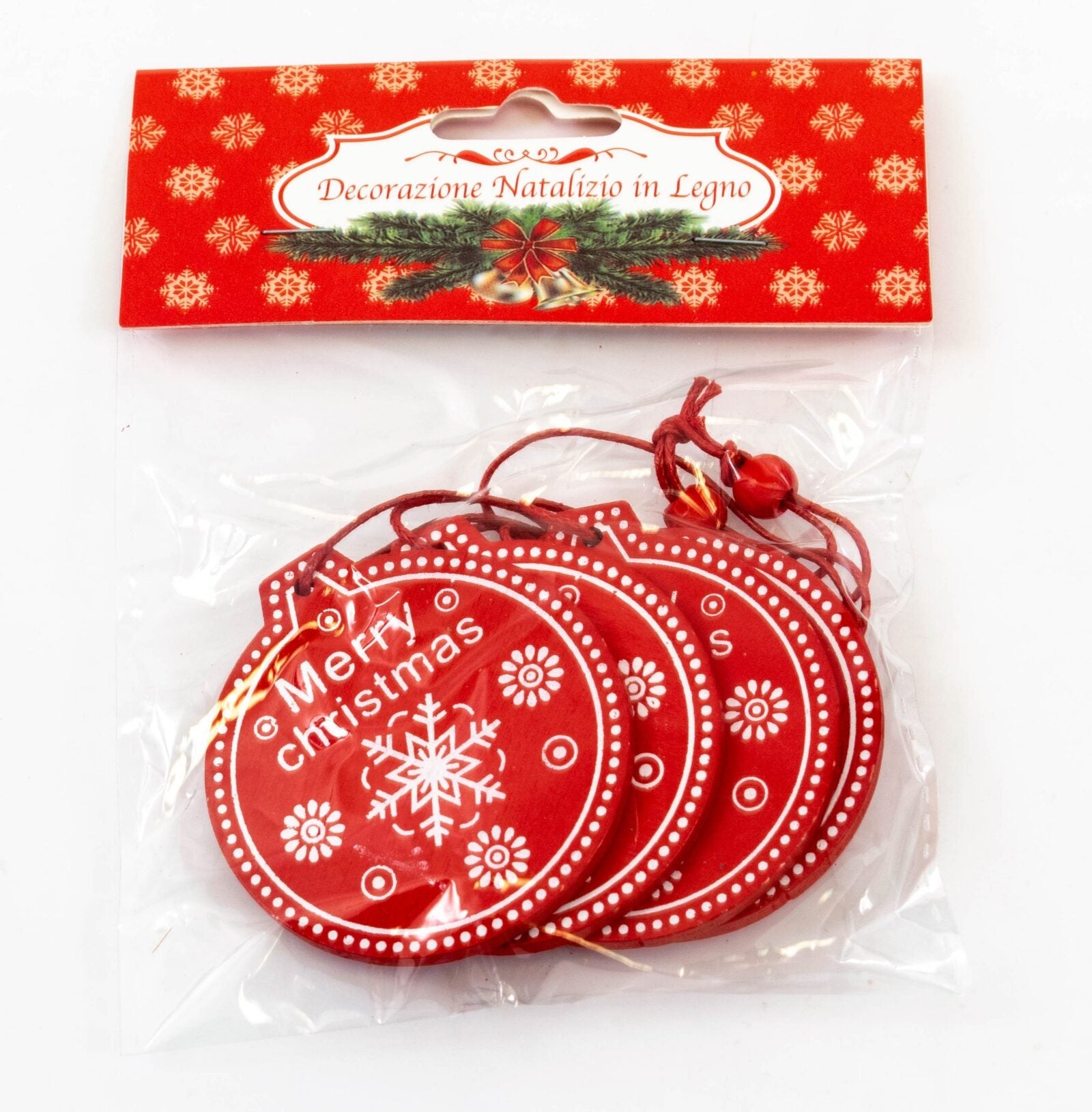 ornament-lemn-4set-globulet-rosu