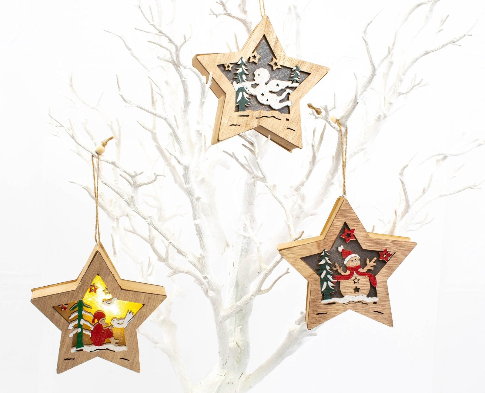 ornament-lemn-craciun-stea-led