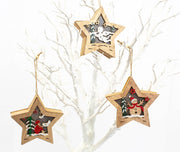 ornament-lemn-craciun-stea-led