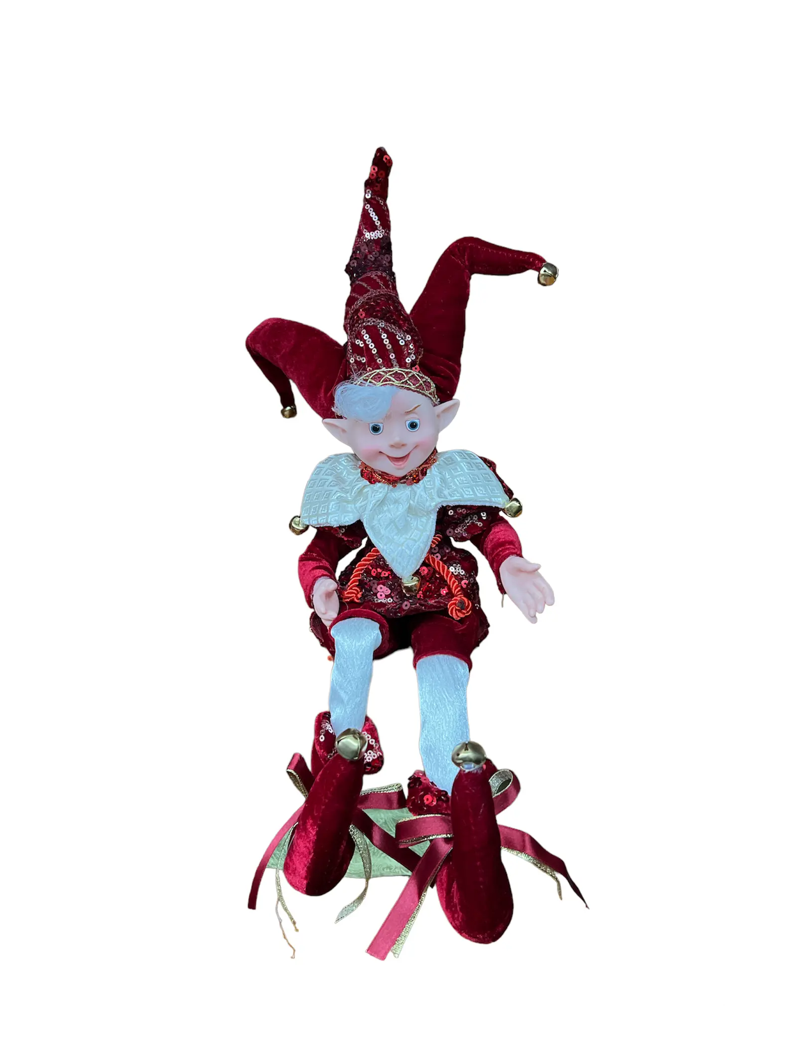 decoratiune-brad-elf-rosu-60cm