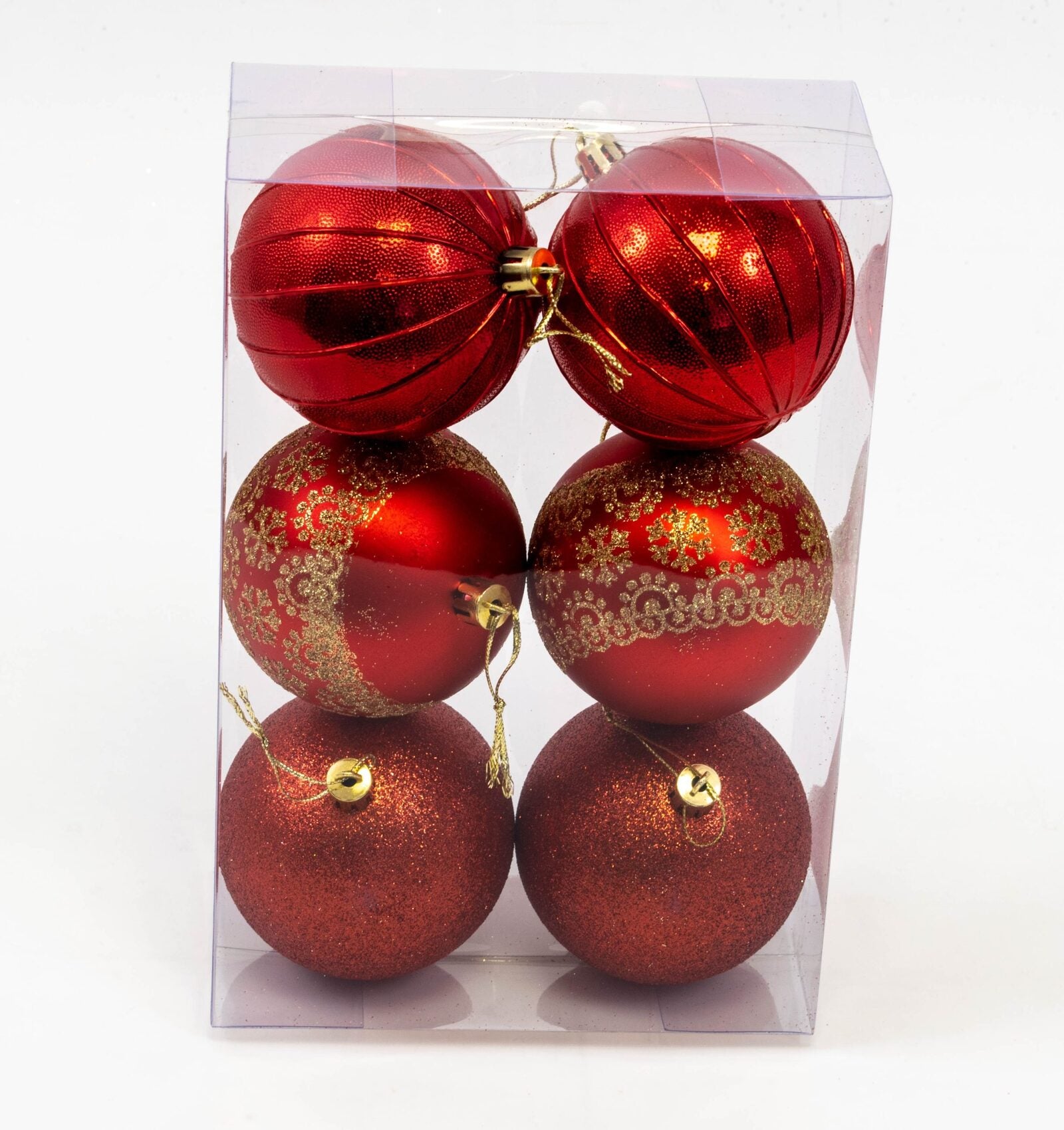 globulete-rosu-cu-auriu-6-set