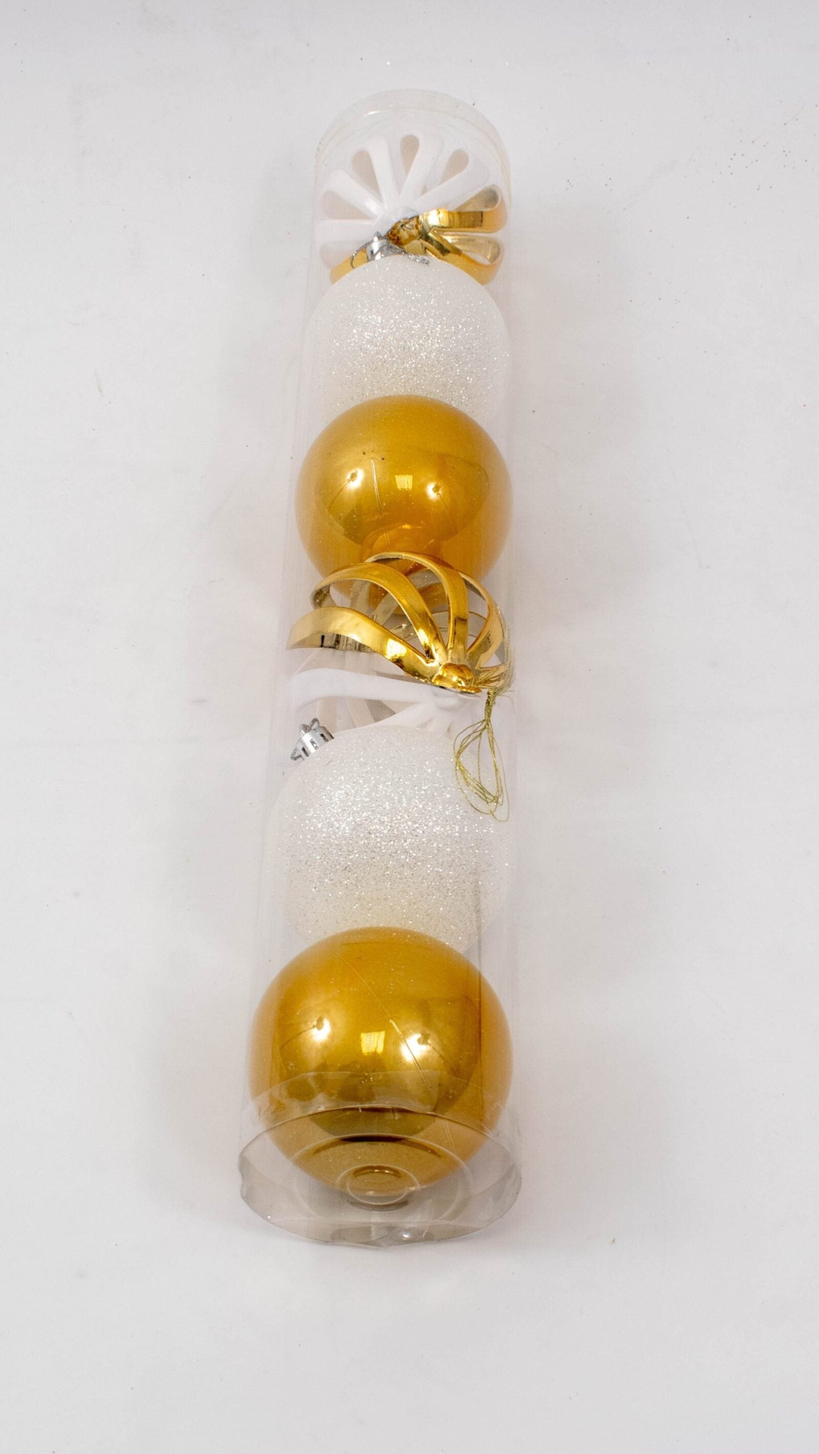 globulete-alb-si-auriu-6set-8cm