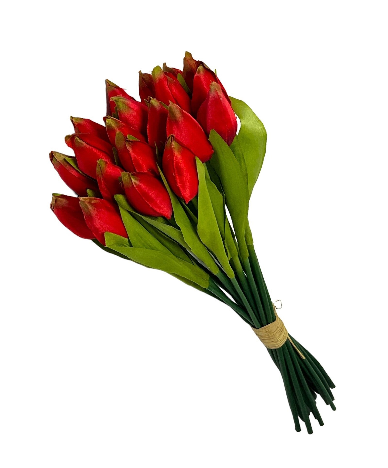 flori-artificiale-buchet-18-lalele-legate-rosu