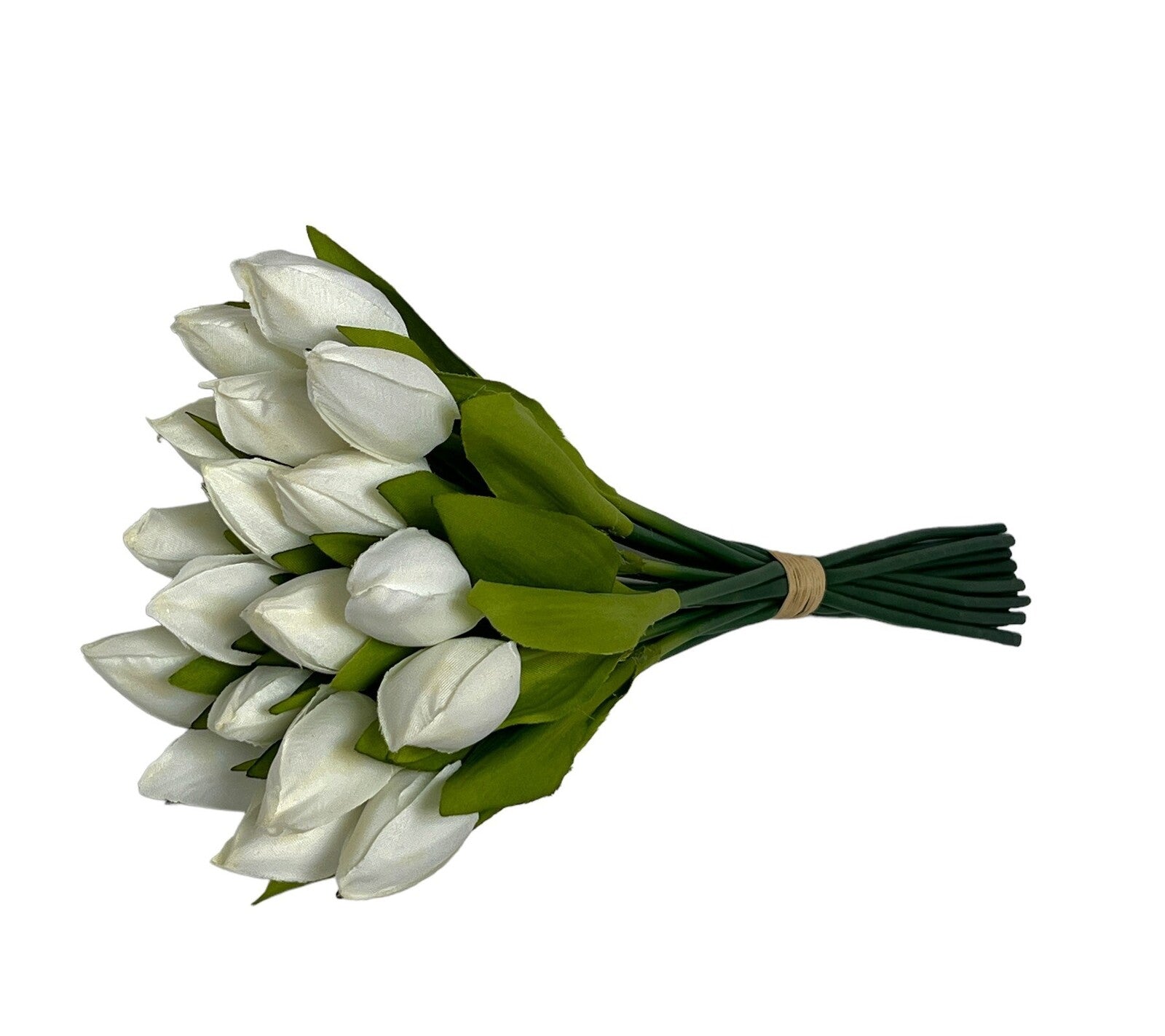 flori-artificiale-buchet-18-lalele-legate-alb