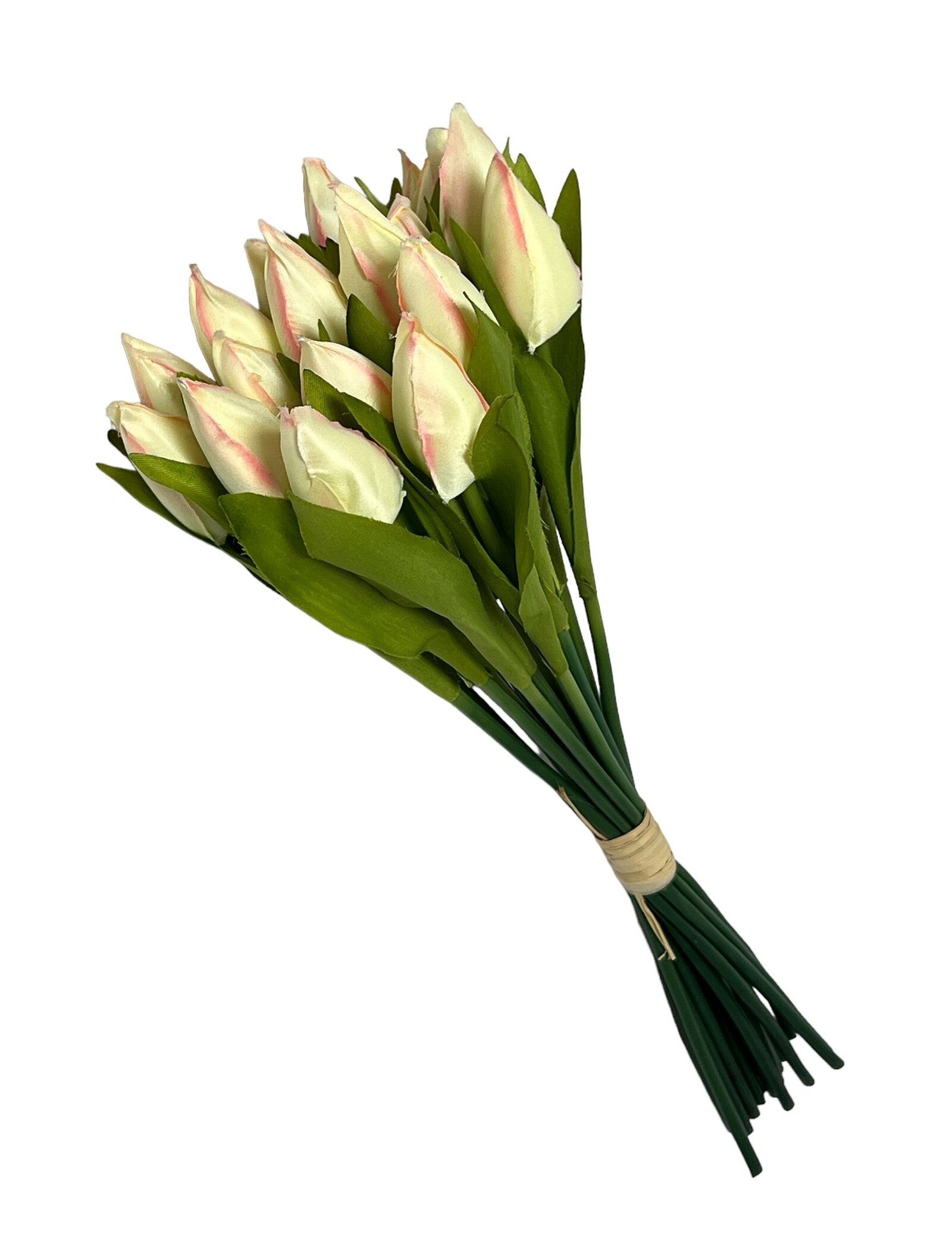 flori-artificiale-buchet-18-lalele-legate-crem-roz