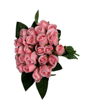 flori-artificiale-buchet-24-trandafiri-legati-roz