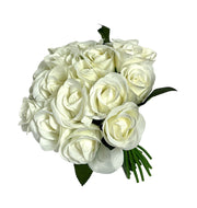 flori-artificiale-buchet-16-trandafiri-legati-alb