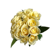 flori-artificiale-buchet-16-trandafiri-legati-galben