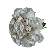 flori-artificiale-buchet-14-bujori-legati-alb