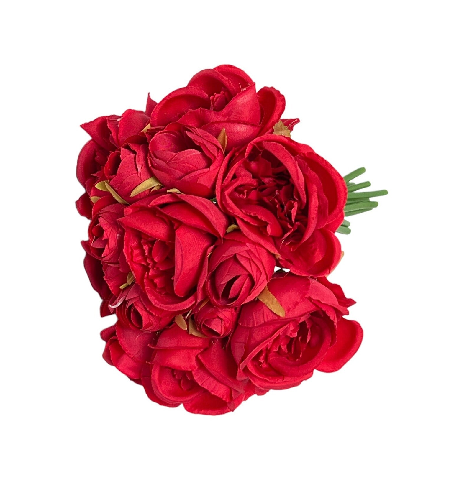 flori-artificiale-buchet-14-bujori-legati-rosu