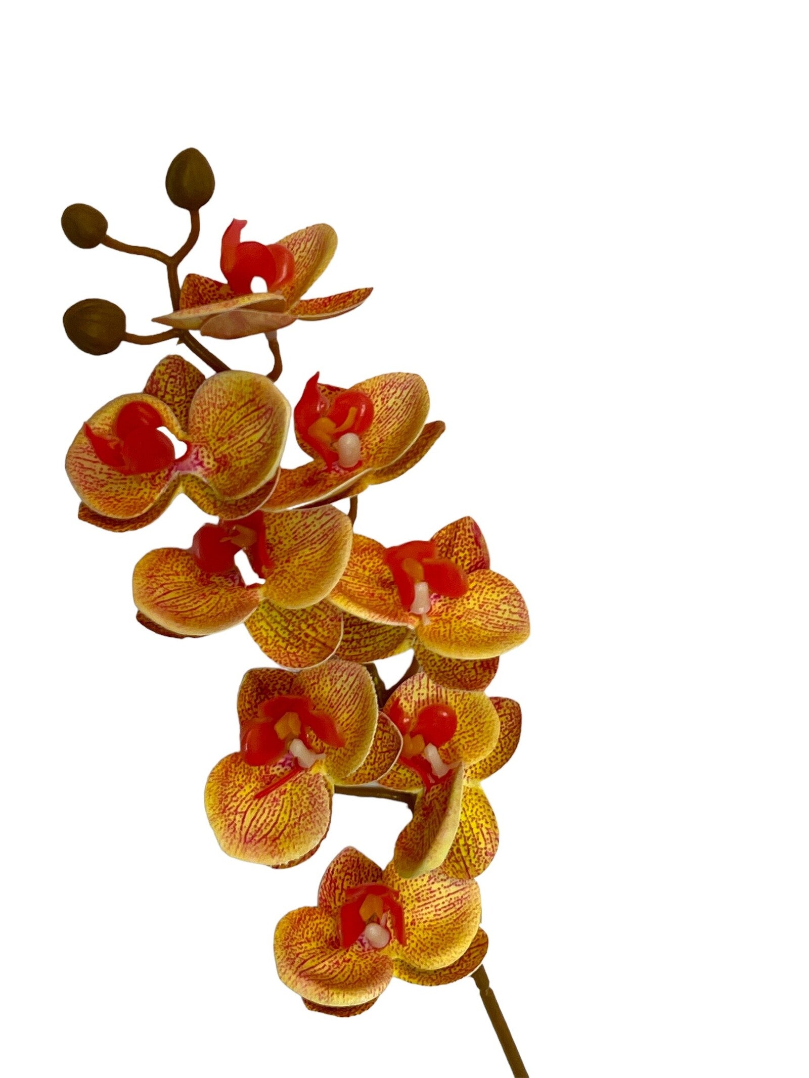 flori-artificiale-orhidee-8-flori-galben-pestrit