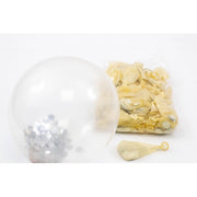 baloane-100set-12-cu-confetii-argintii