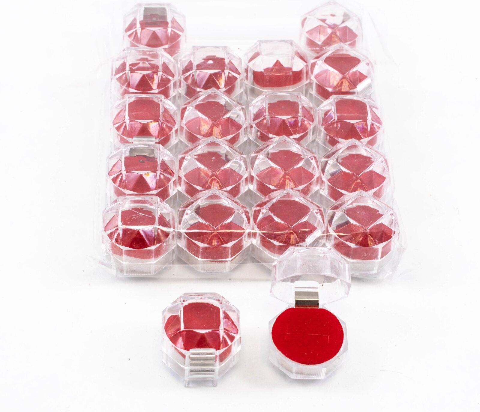 cutie-plastic-4cm4cm-transparent-rosu-20set