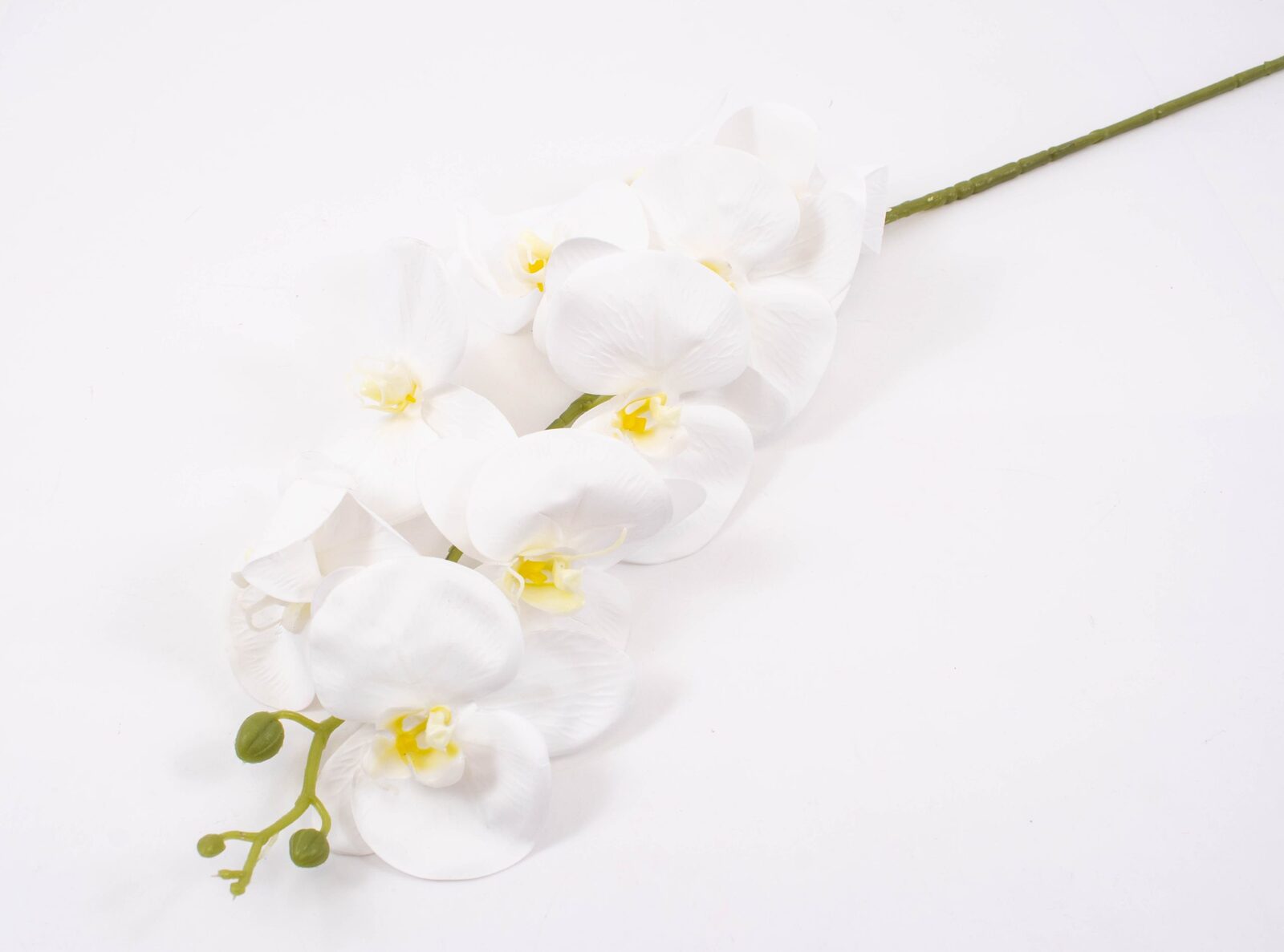 flori-artificiale-orhidee-9-flori-alb-cu-galben