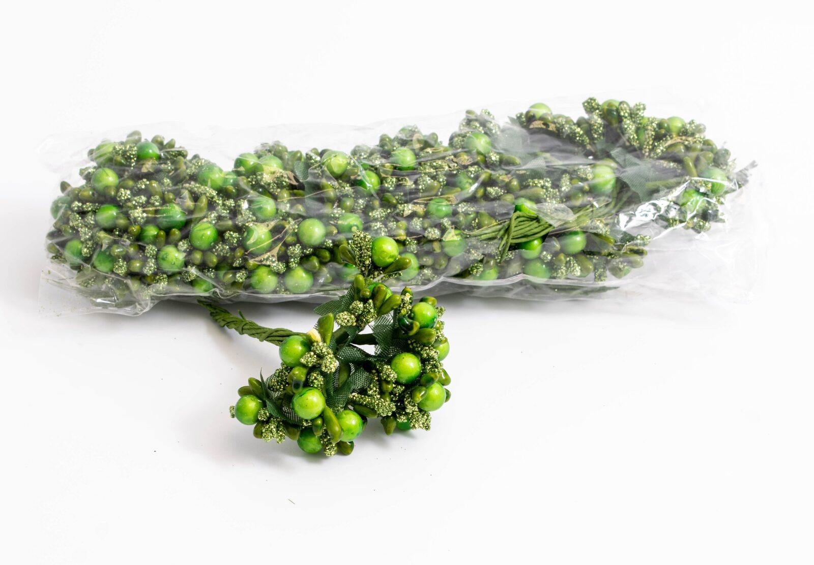 stamine-artificiale-120set-verde-inchis