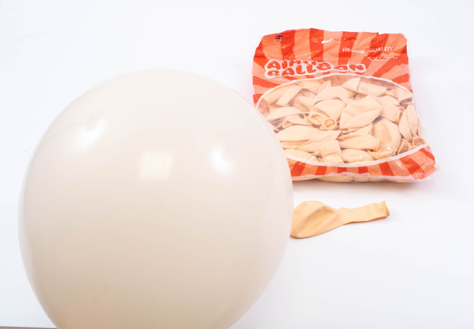 baloane-100set-12-colori-mate-macarons-roz-deschis