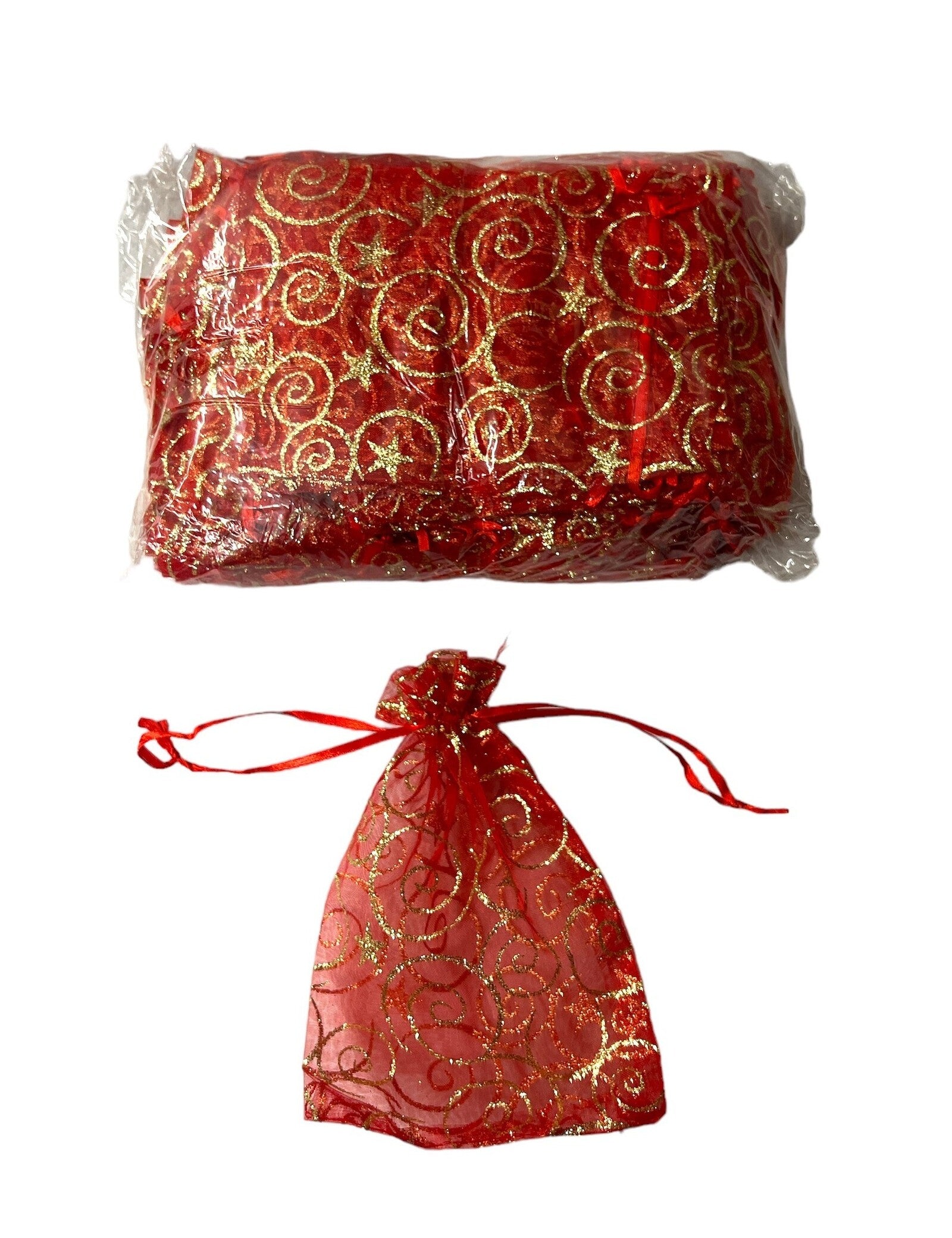 saculeti-organza-dreptunghiulari-10cm15cm-100set-rosu-sclipici-au