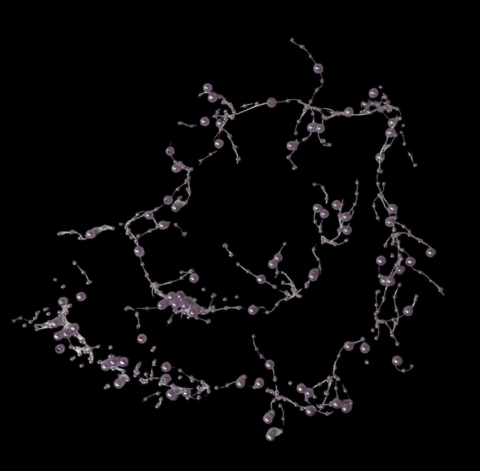 lant-guta-cu-perle-plastic-roz